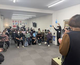 たまちの運動場での活動の様子